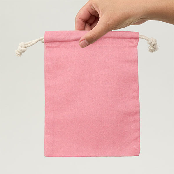 Saco de Algodón Rosado 19x14 cm (SA26)