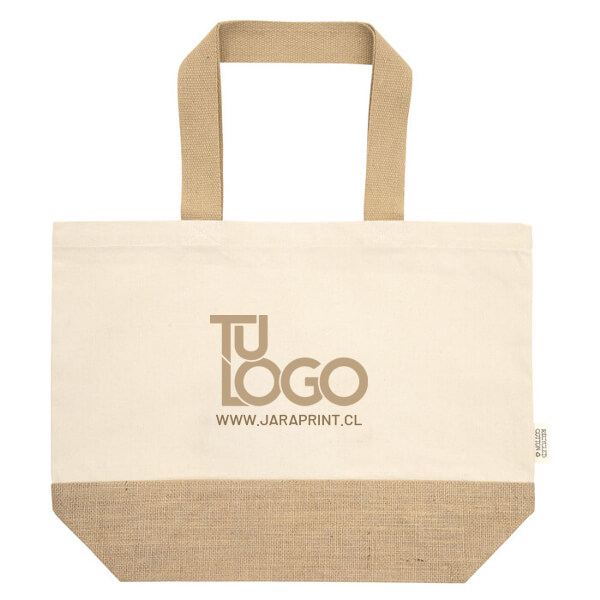 Bolsa de algodón y yute "YONA" (SS-C590)